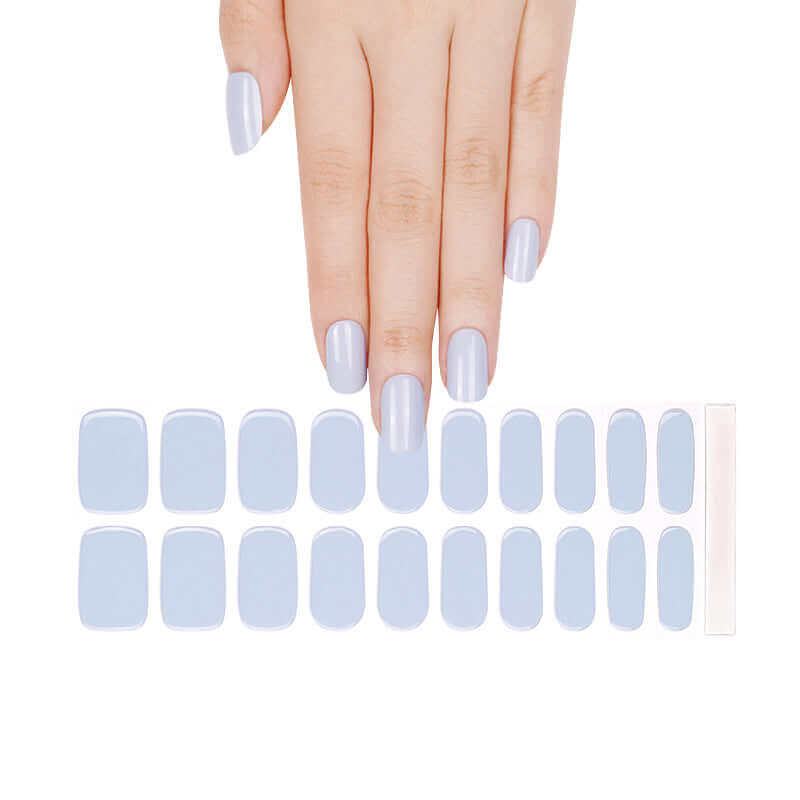 Caroline Blue Breeze - Gel Nail Sticker